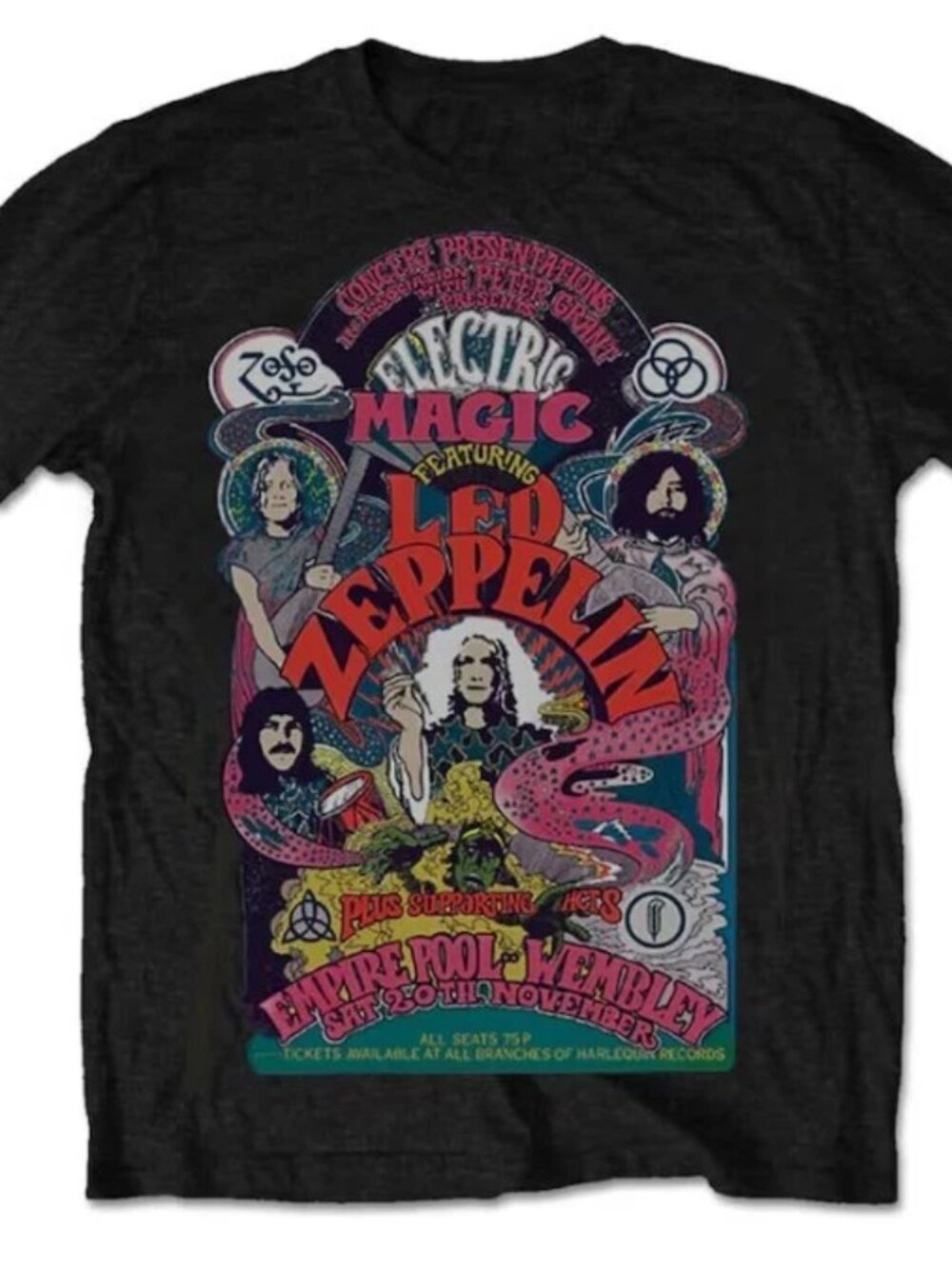 Led Zeppelin t-shirt- Led Zeppelin classic shirt- Led Zeppelin T Shirt